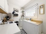 The kitchen is stock with all of the supplies you will need to make a meal at home